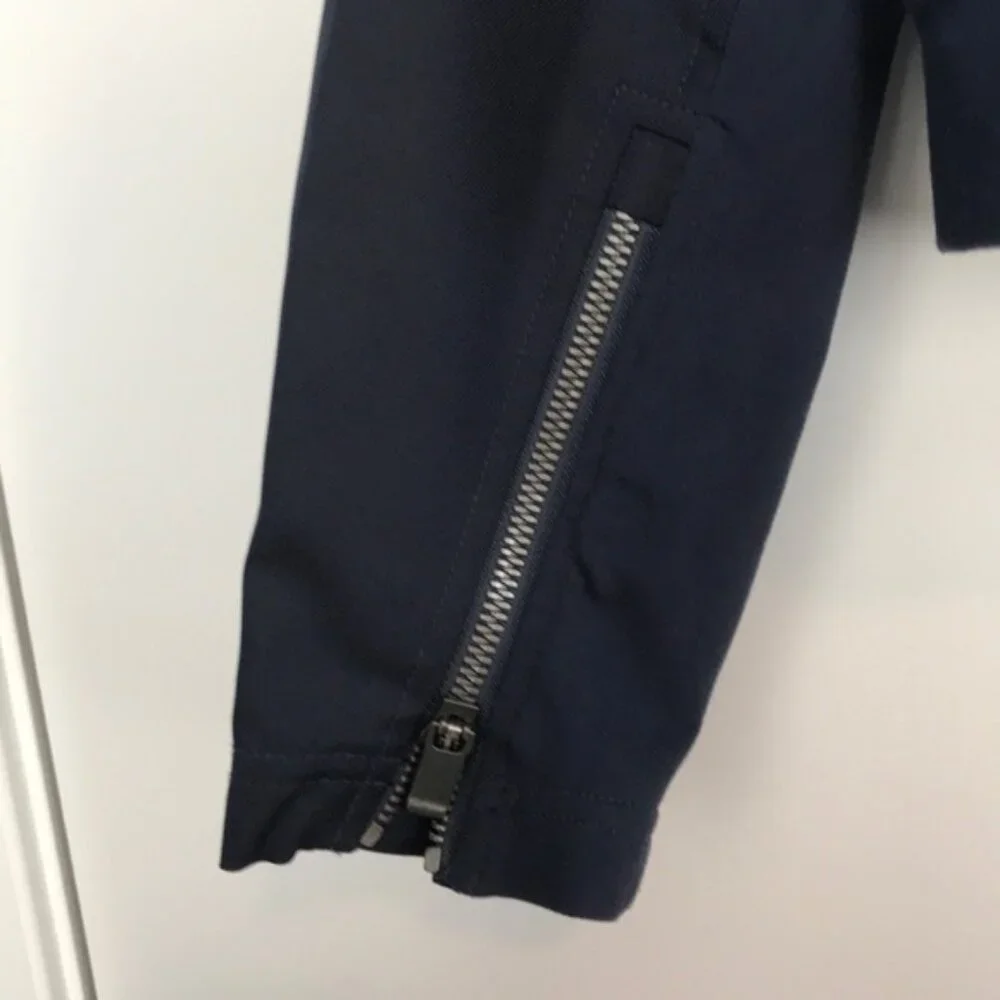 Athleta Left Bank Navy Full Zip Jacket - M - Picture 6 of 8